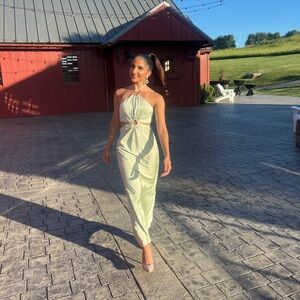 Hello Molly Found You Maxi Dress Green